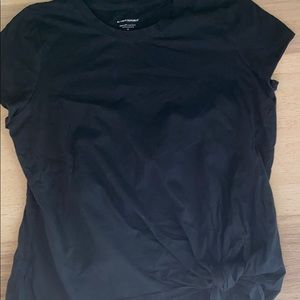 Black Bottom Tie T-Shirt